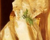 Portrait Of Mrs Eben Richards - 安德斯·左恩